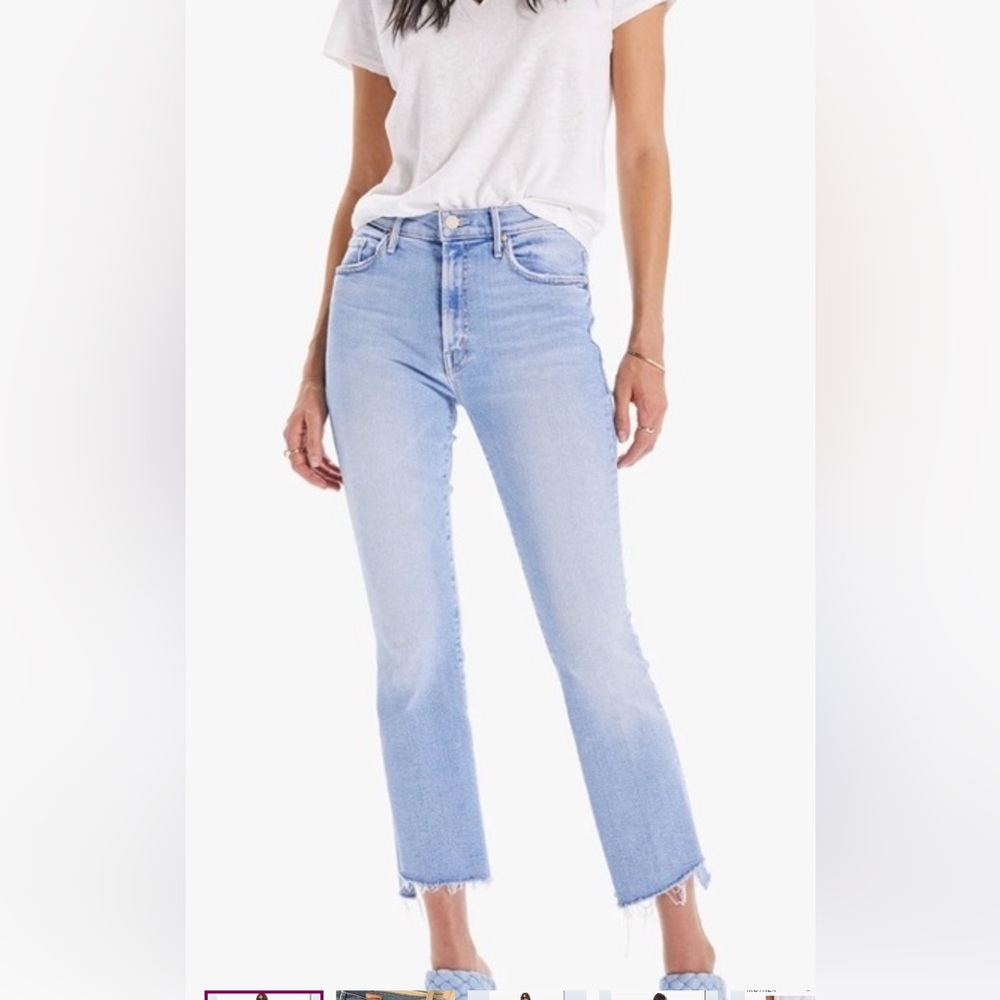 MOTHER | insider crop step fray, color: limited edition | size 28